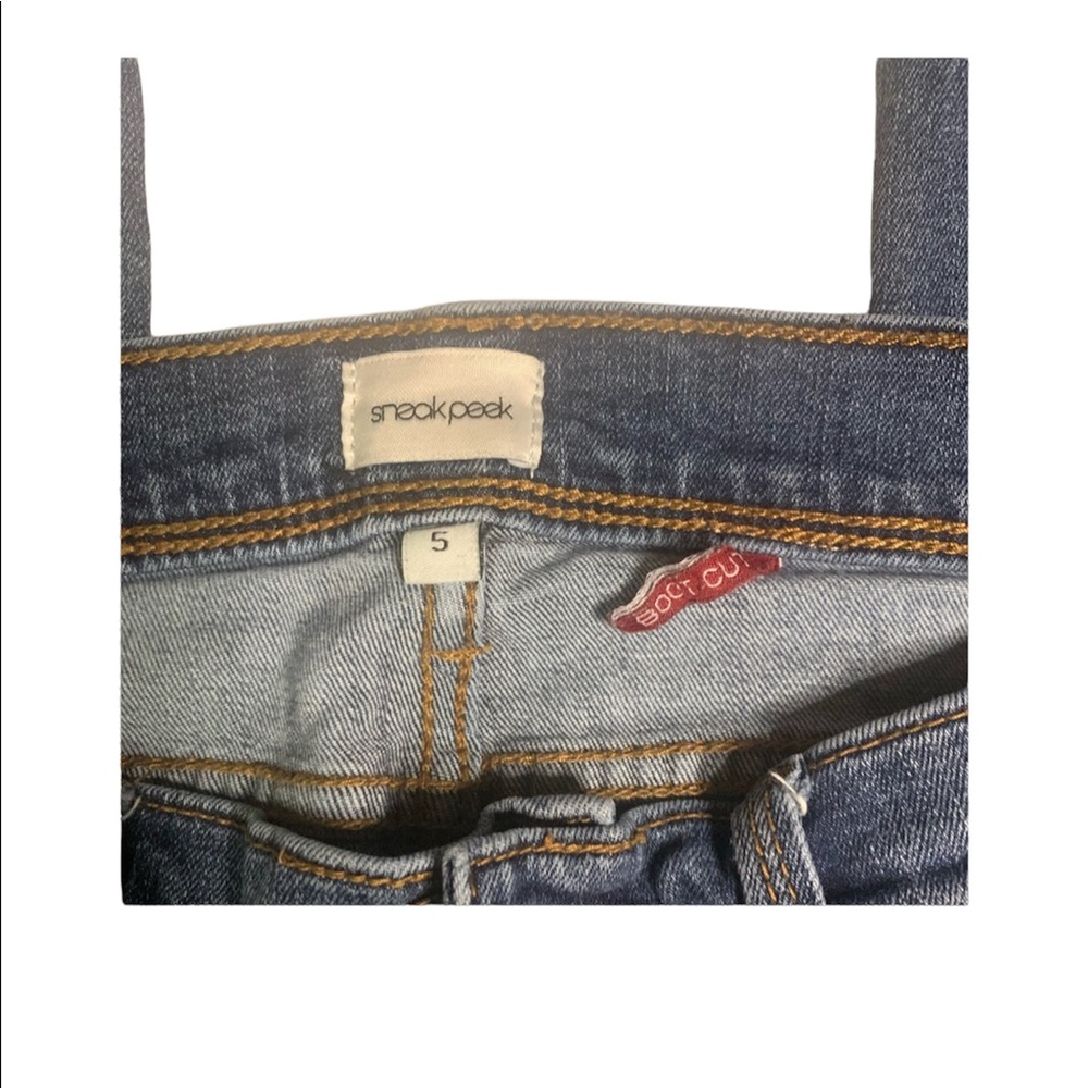 Sneak peek blue jeans boot cut - Picture 2 of 6